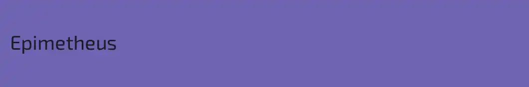 Epimetheus
