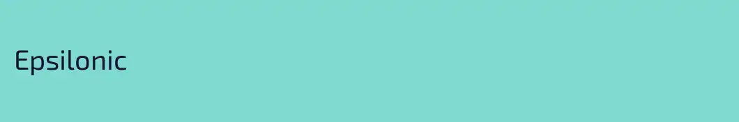 Epsilonic