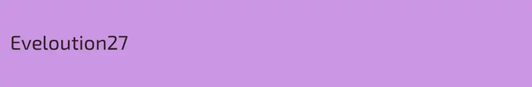 Eveloution27
