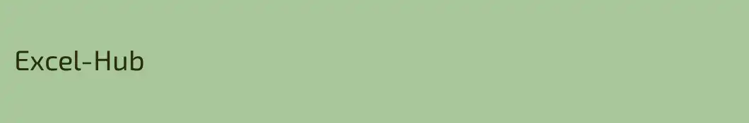 Excel-Hub
