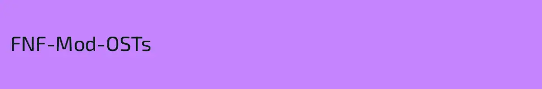 FNF-Mod-OSTs