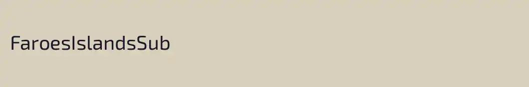 FaroesIslandsSub