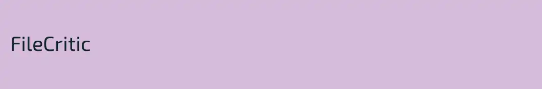 FileCritic