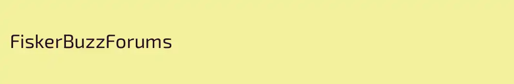 FiskerBuzzForums