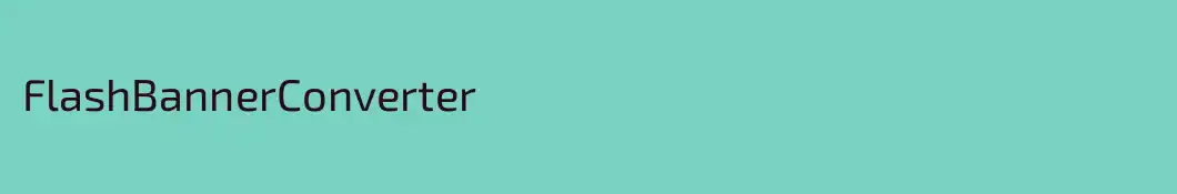 FlashBannerConverter