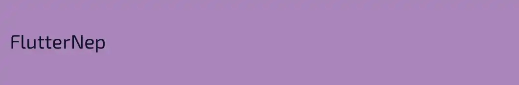FlutterNep