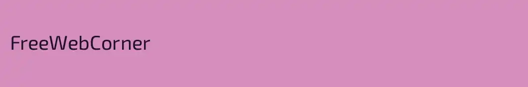 FreeWebCorner