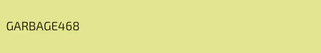 GARBAGE468