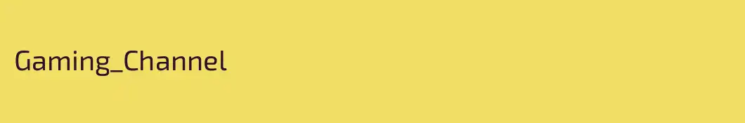 Gaming_Channel