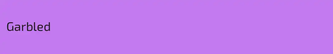 Garbled