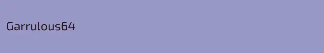 Garrulous64