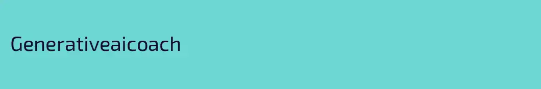 Generativeaicoach