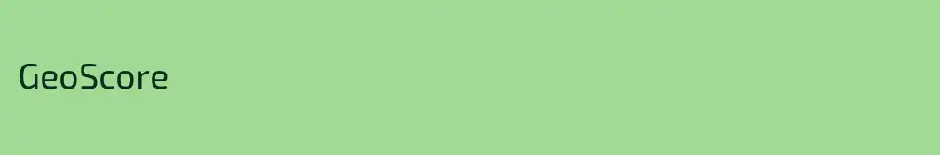GeoScore