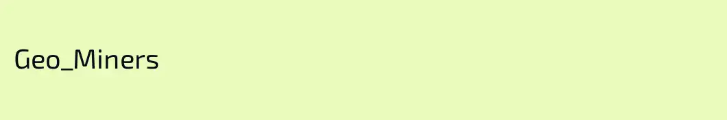Geo_Miners