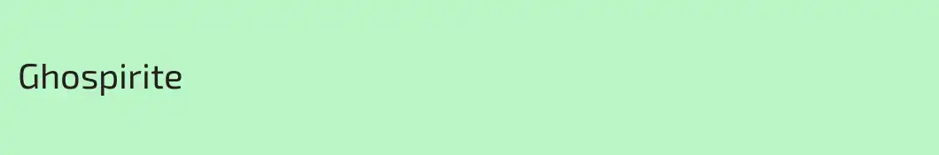 Ghospirite