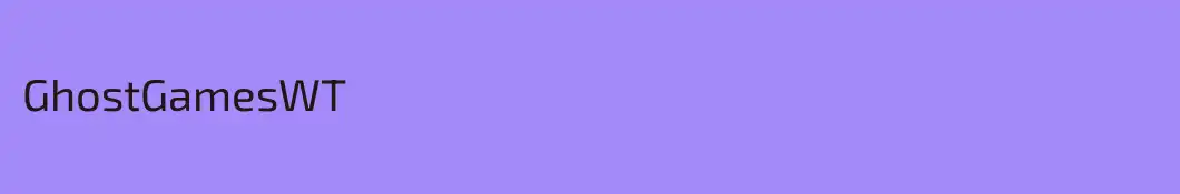 GhostGamesWT