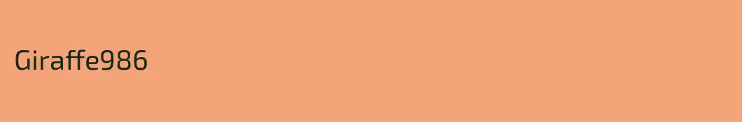 Giraffe986