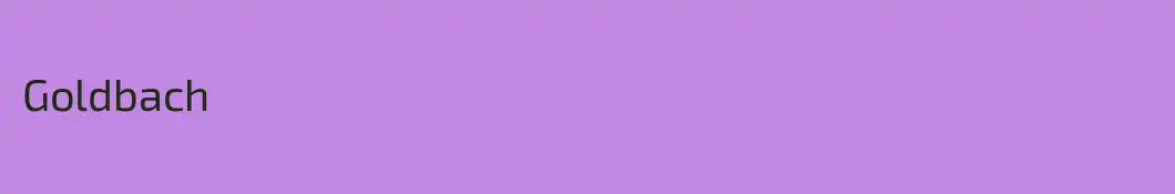 Goldbach