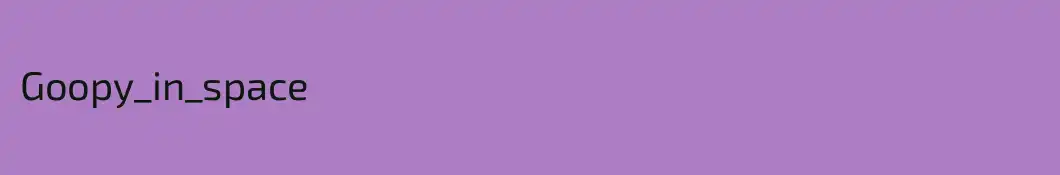 Goopy_in_space