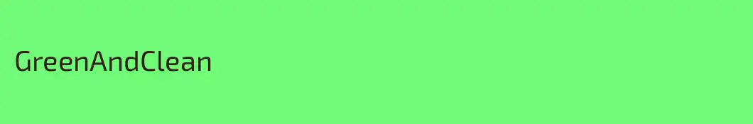 GreenAndClean