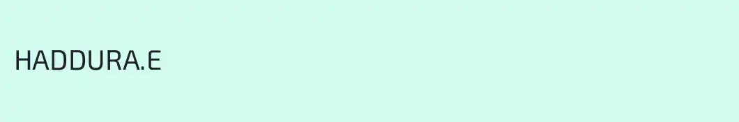 HADDURA.E