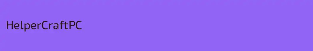 HelperCraftPC