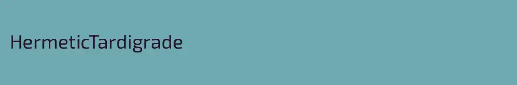 HermeticTardigrade
