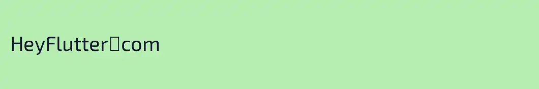 HeyFlutter․com