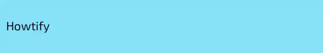 Howtify