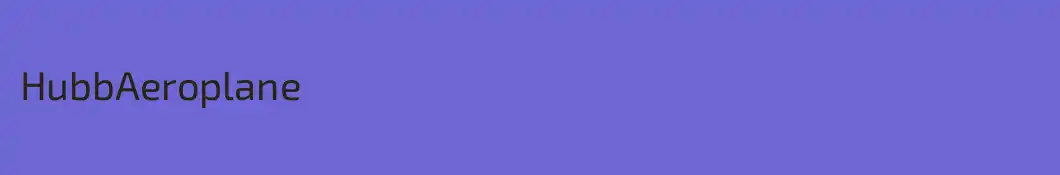 HubbAeroplane