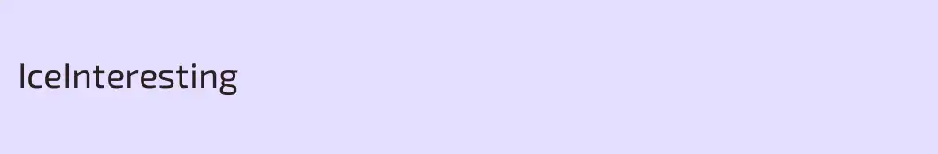 IceInteresting