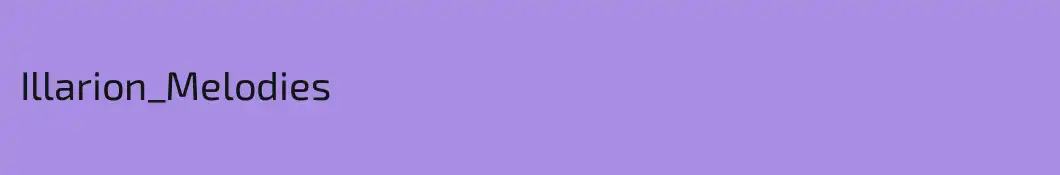 Illarion_Melodies