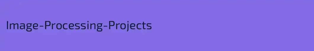 Image-Processing-Projects