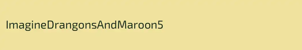 ImagineDrangonsAndMaroon5