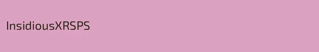 InsidiousXRSPS