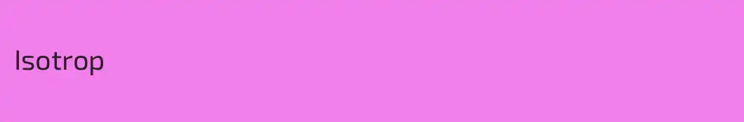 Isotrop