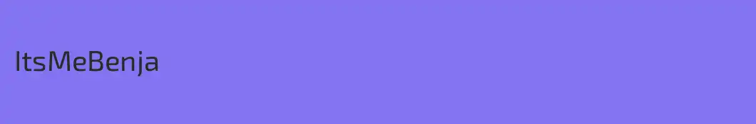 ItsMeBenja