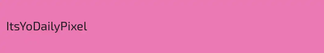 ItsYoDailyPixel