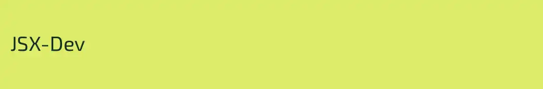 JSX-Dev