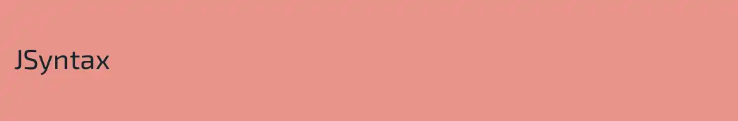 JSyntax