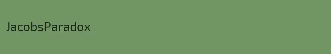 JacobsParadox