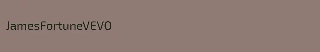 JamesFortuneVEVO