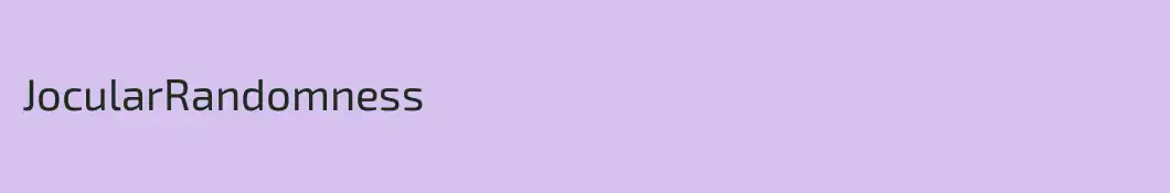 JocularRandomness