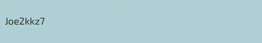 Joe2kkz7