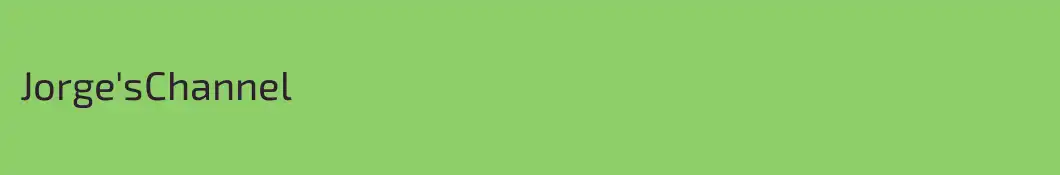 Jorge'sChannel