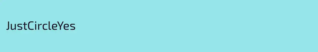 JustCircleYes