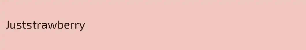 Juststrawberry