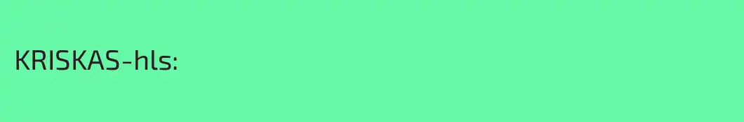 KRISKAS-hls: