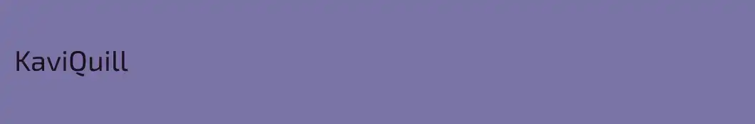 KaviQuill