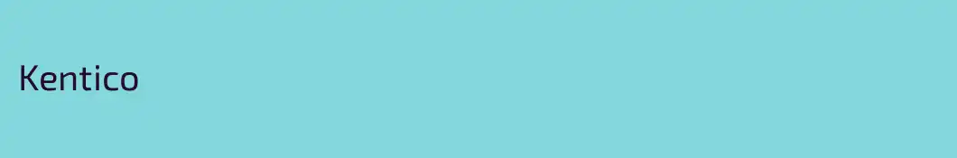 Kentico